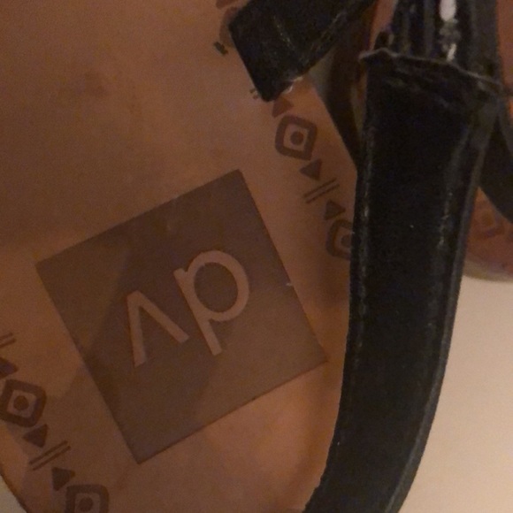 Dolce Vita sandal black white tan size 7 - Picture 4 of 8